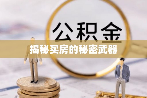 朝天揭秘买房的秘密武器